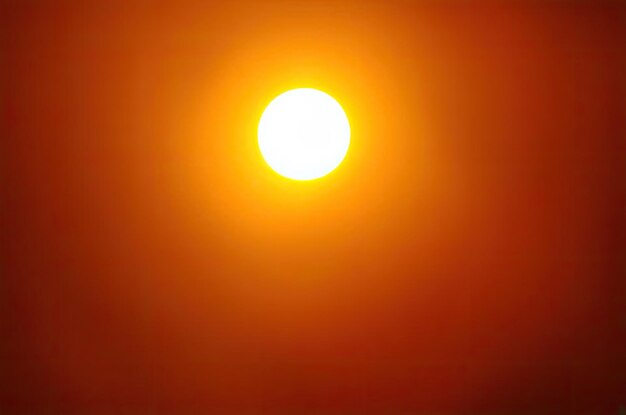 A closeup photo of the sun