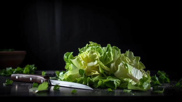 Closeup photograph of salad with mixed greens baby tomatoes cucumber white background