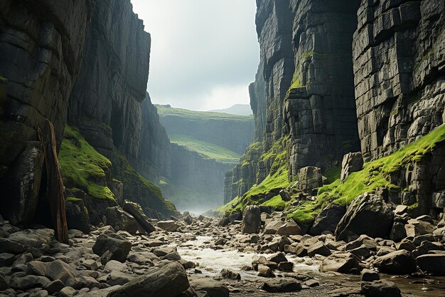 Closeup photography of towering sea cliffs