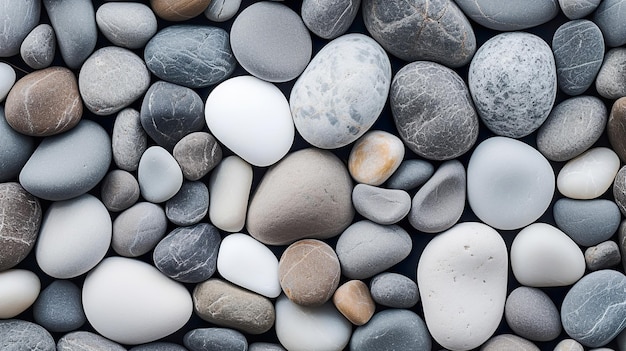 A closeup of a pile of rocks Generative Ai