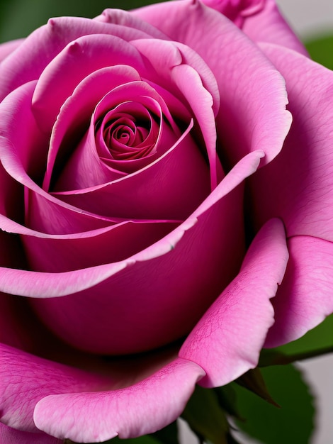 closeup of pink rose in black and white