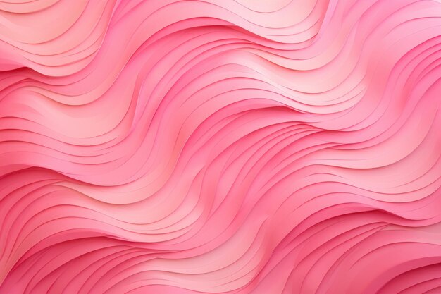 Photo closeup of pink wall with wavy shapes
