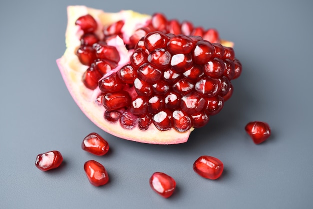 Closeup of pomegranate Seeds 