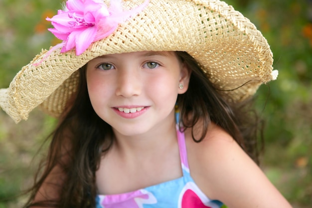 Closeup portrait of beautiful teen girl