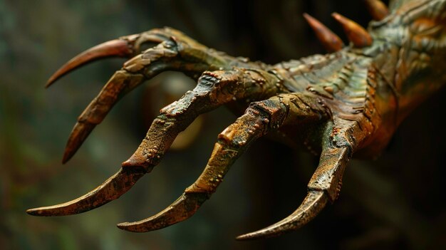 CloseUp of Predatory Bird Talons