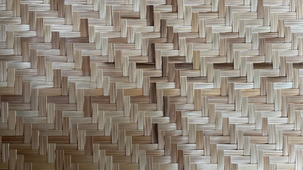 Closeup of rattan Beautiful rattan texture surface rattan pattern