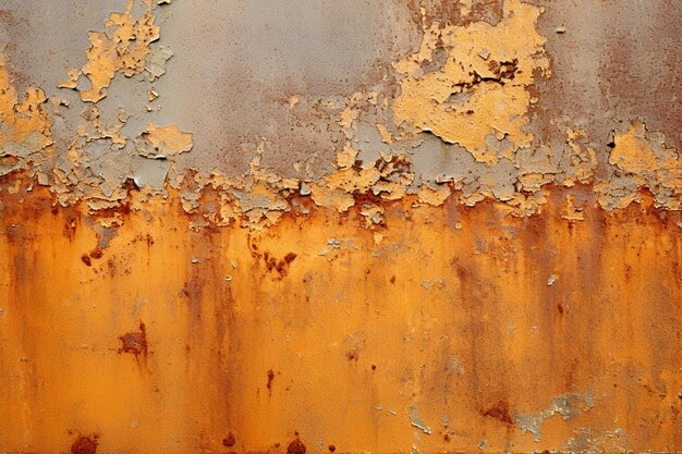 Closeup of a rusty grunge wall