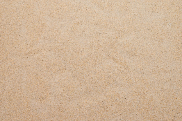 Closeup of sand background pattern of a beach in the summer