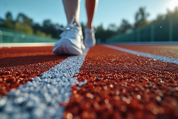 Foto foto ravvicinata di scarpe sportive