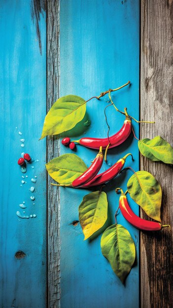 A closeup shot of fresh redhot pepper generated by AI