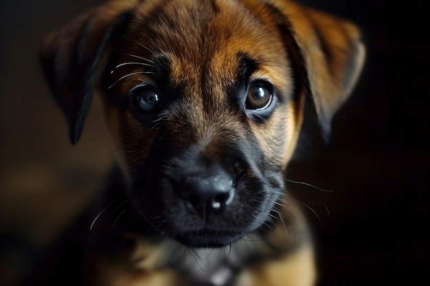 Foto scatto ravvicinato di un mammifero un cucciolo