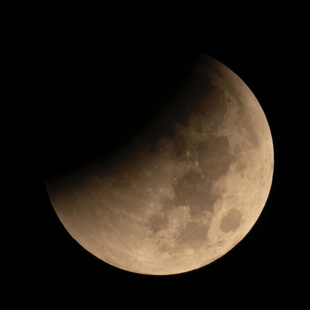 CloseUp Shot of Moon Photo