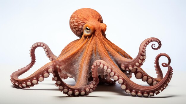 Closeup shot of an octopus on a table versatile image for marine life concepts