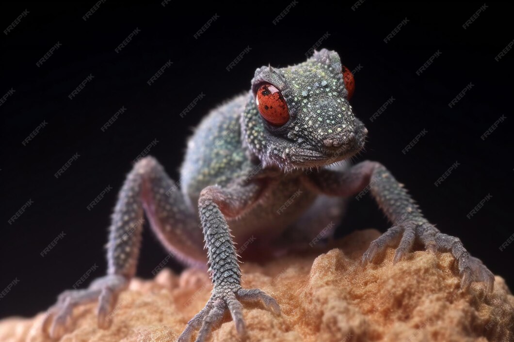 Premium AI Image | A closeup shot of a spotted tree frog isolated on a