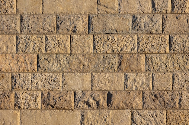 Closeup shot of a stone wall texture perfect for background