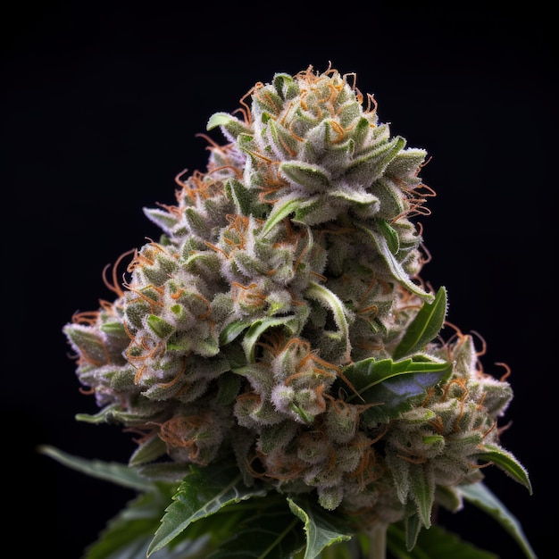 Ближайший снимок настоящей марихуаны Triple XL Autoflower