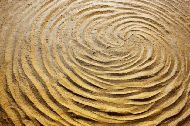 Photo closeup shot of yellow desert sand whirls