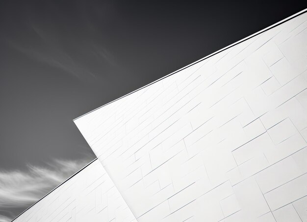 Photo a closeup of a smooth white marble surface