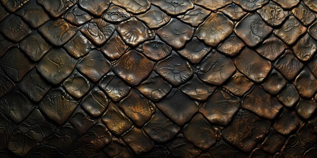 CloseUp of Snake Skin Texture