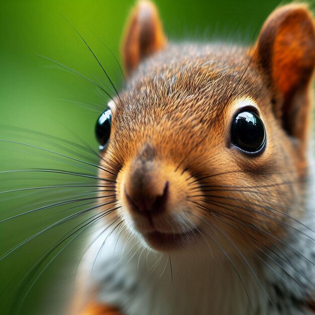 Photo closeup of squirrel