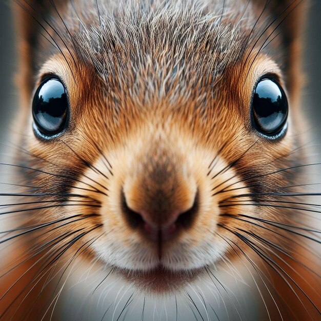 Photo closeup of squirrel