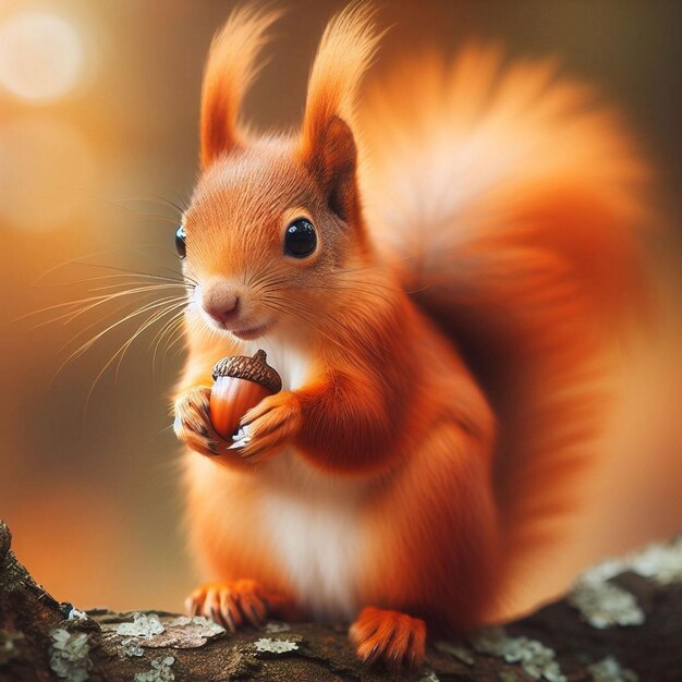 Closeup of squirrel