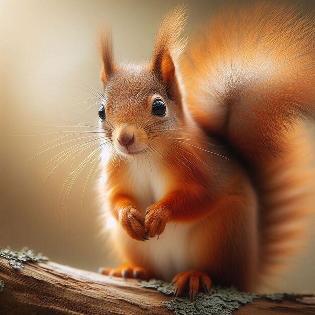 Closeup of squirrel