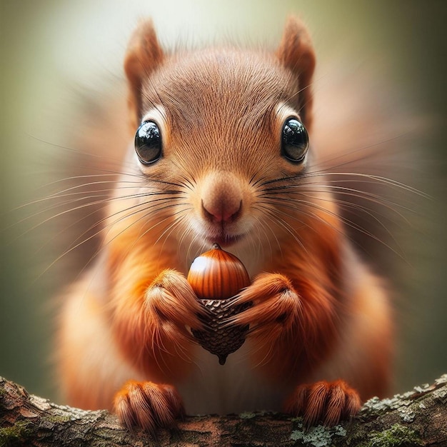 Closeup of squirrel