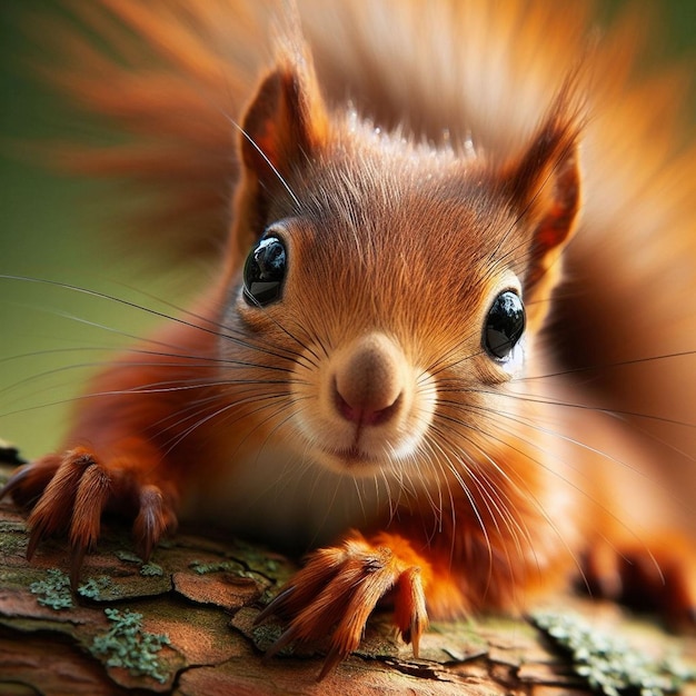 Photo closeup of squirrel