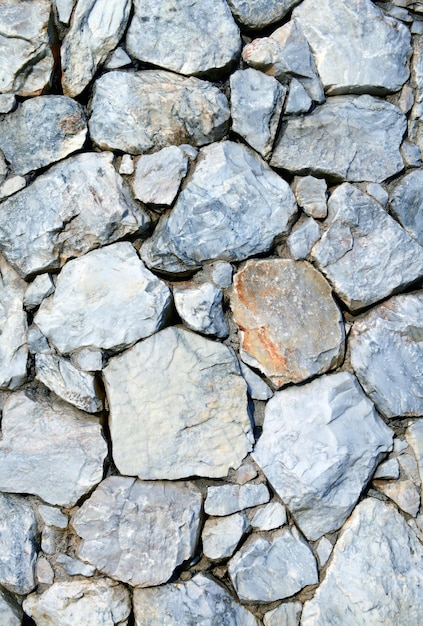 Closeup of stone wall background and texture