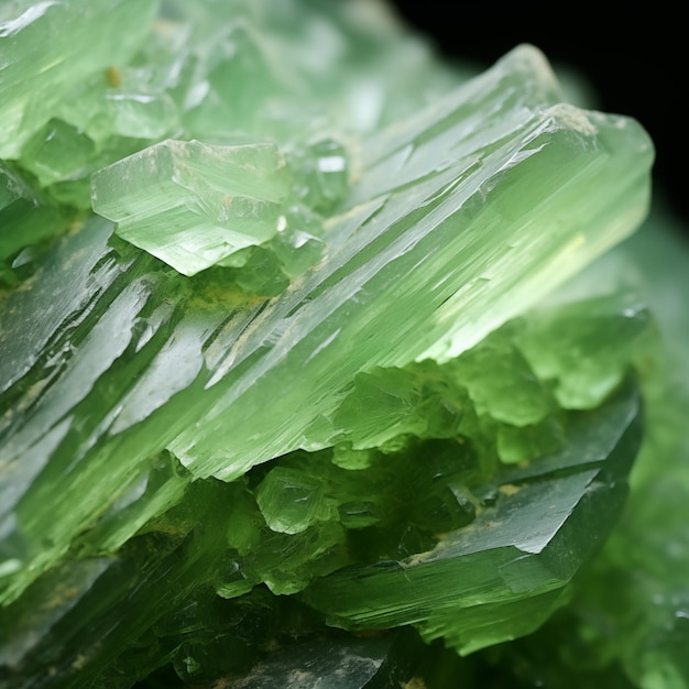 Photo closeup surface green jade textured background