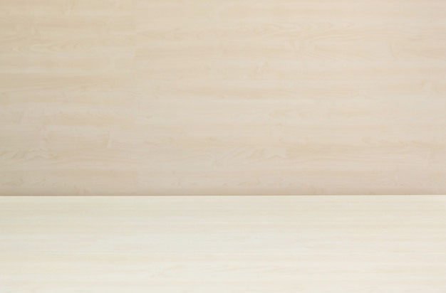 Closeup surface wood pattern at wood desk and wall textured background