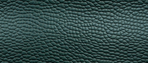 Closeup of teal textured leather showing the intricate pattern and tactile surface detail Green pattern Leather Detail