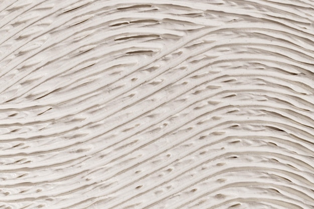 Closeup texture of beige moisturizing cream Skin care product background Face mask