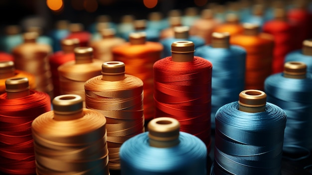 Closeup of thread