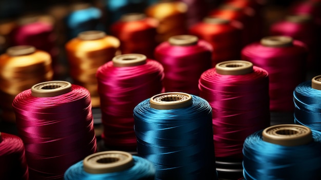 Closeup of thread