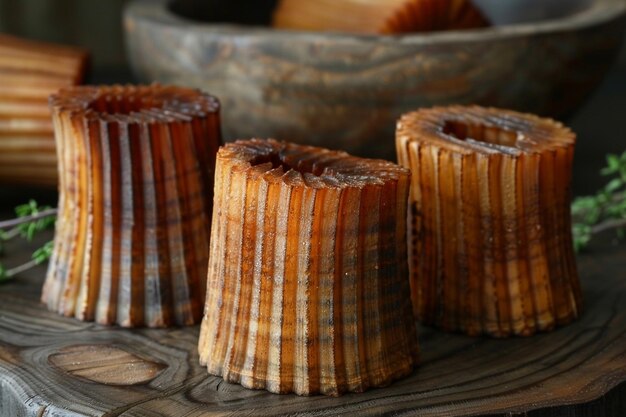 Photo closeup of traditional sweet tamales