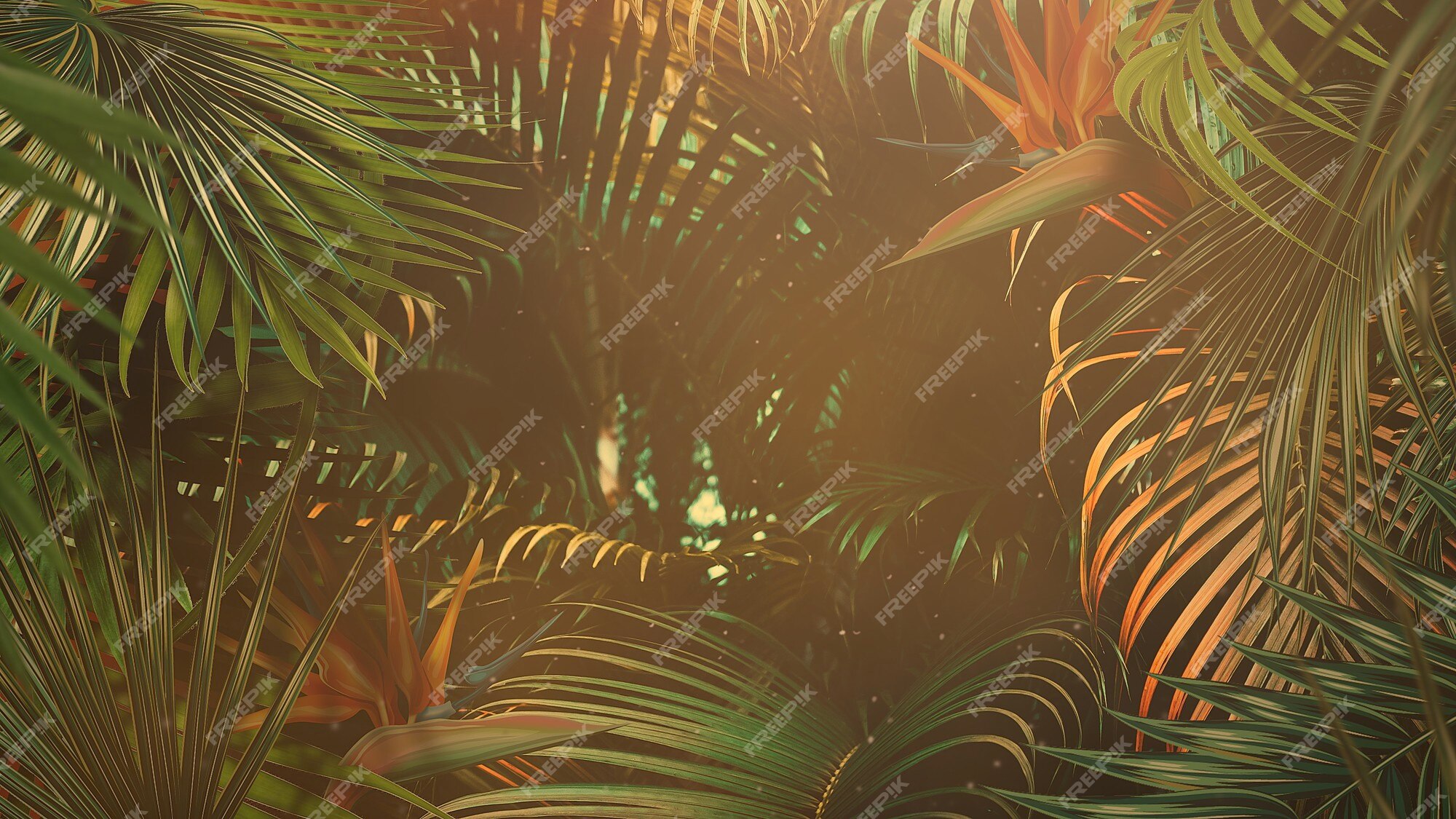 Premium Photo | Closeup tropical leaf of trees, summer background. elegant and luxury 80s, 90s retro style 3d illustration Premium Photo | Closeup tropical leaf of trees, summer background. elegant and luxury 80s, 90s retro style 3d illustration