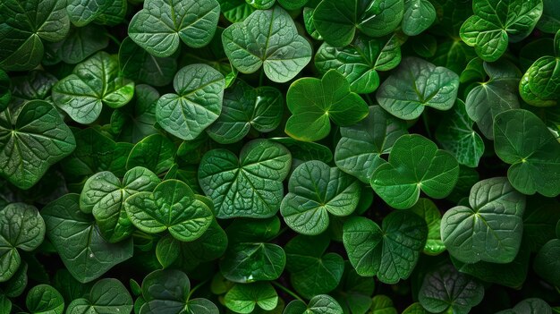 CloseUp of Vibrant Green Leaves