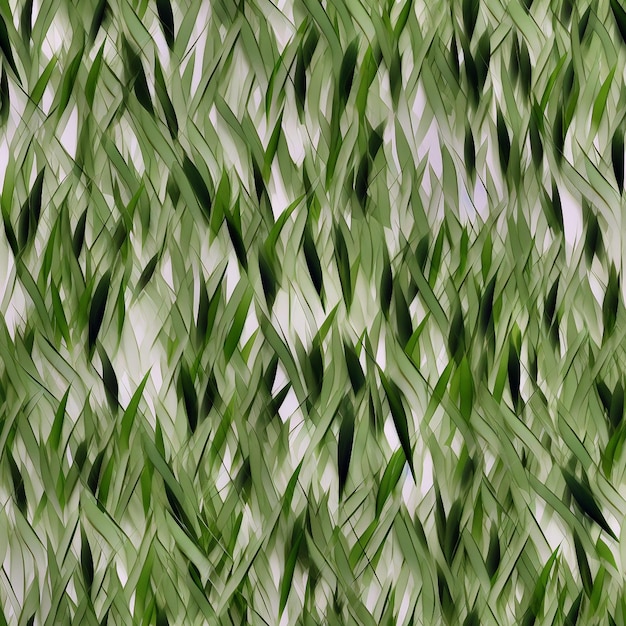closeup view of a lawn