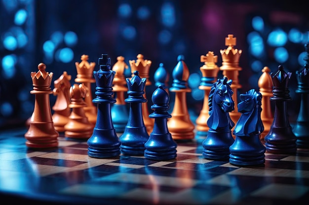 chess, closeup, board games  1920x1080 Wallpaper 