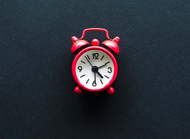 Closeup of watch clock time isolated