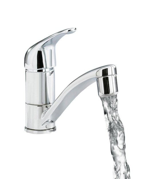 Closeup of watersupply faucet