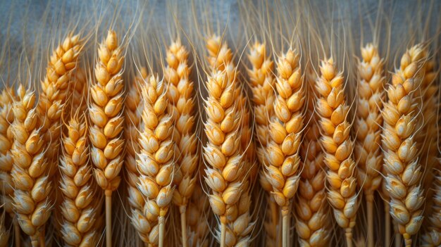 Closeup of Wheat Bunch