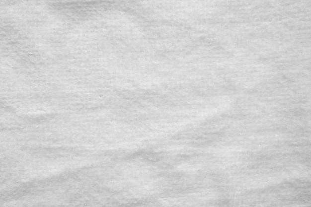 Closeup white cotton towel texture abstract background