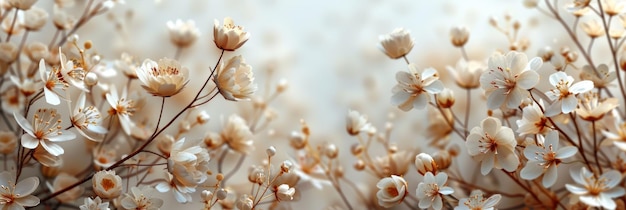 白い花のクローズアップ