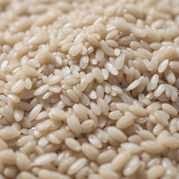 Photo closeup of white rice