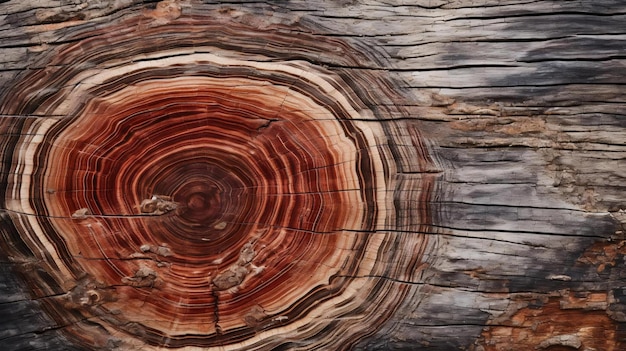 Foto un primo piano di una scultura in legno