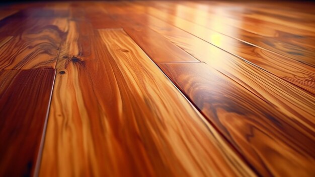 CloseUp Wooden Floor Texture