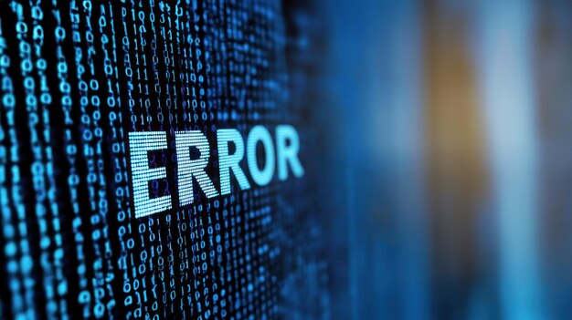 バイナリコードで表示されるエラー オンラインプログラミング プログラミングワークショップ
